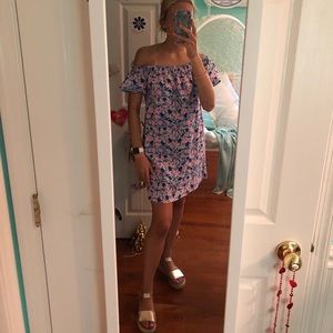 Off the Shoulder Vineyard Vine’s Dress